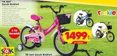16 JANT ÇOCUK BİSİKLETİ